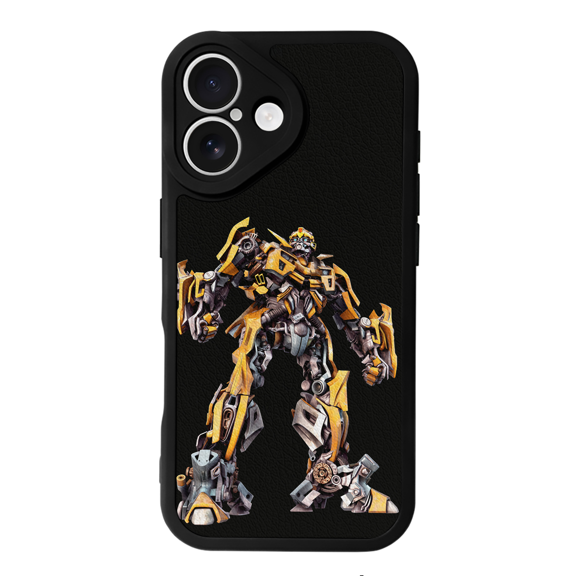 （画像用） Transformers トランスフォーマー 【iPhone 16シリーズ対応】シリコンスマホケース（レザー調） 材質：シリコン